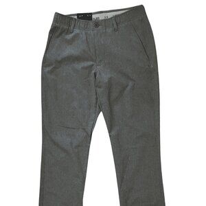 Under Armour Men's UA Match Play Vented Golf Straight Leg Pants Gray 30 x 32